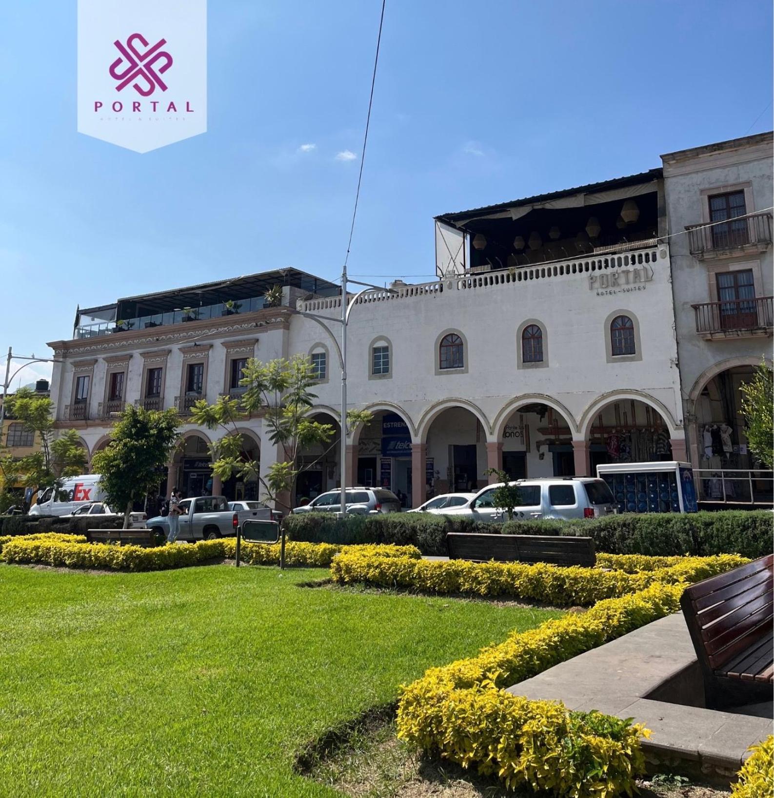 Hotel Portal & Suites Ciudad Hidalgo Ngoại thất bức ảnh
