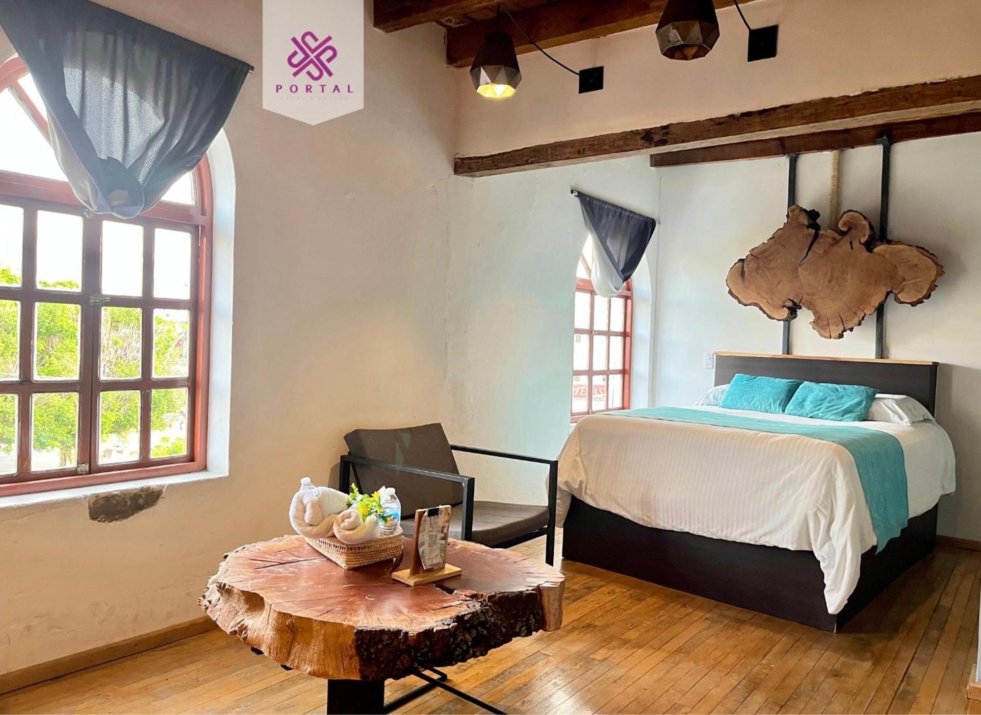 Hotel Portal & Suites Ciudad Hidalgo Ngoại thất bức ảnh